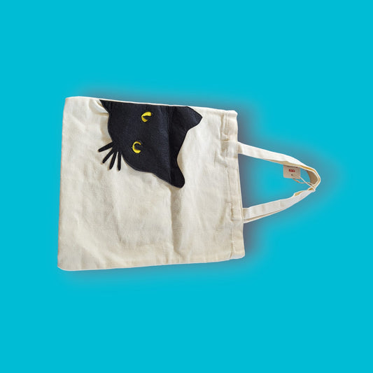 Saco de gato preto